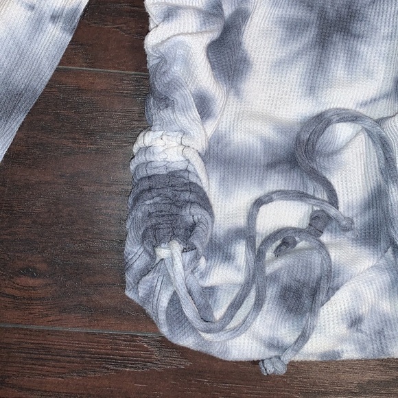 Bundle of 2 - Pink Tees; Long Sleeve Tie-Dye & Short Sleeve w/Pink Nation back. - Picture 9 of 10